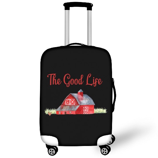 Red Barn Farmer The Good Life Farming Design Luggage Covers
