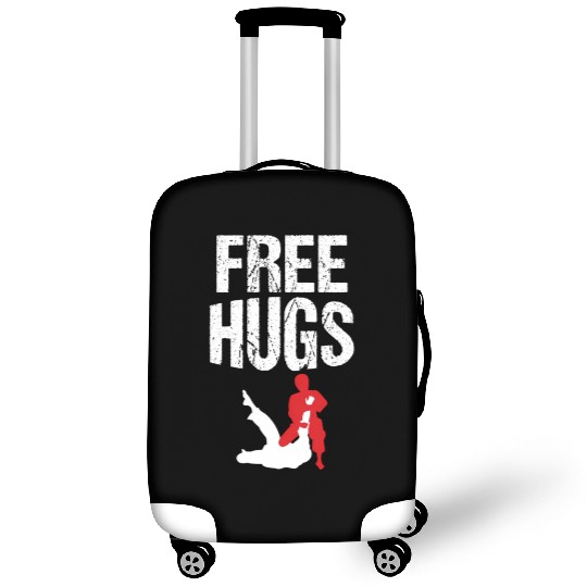 Free Hugs Jiu Jitsu Bjj Martial Luggage Covers