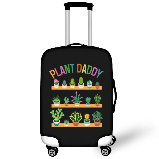 Plant Daddy Succulents Dad Gardener Gardening Luggage Covers