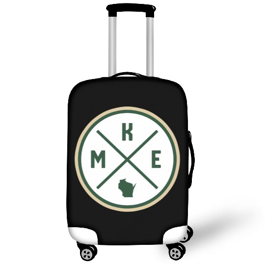 Milwaukee Circle Patch Green Luggage Covers
