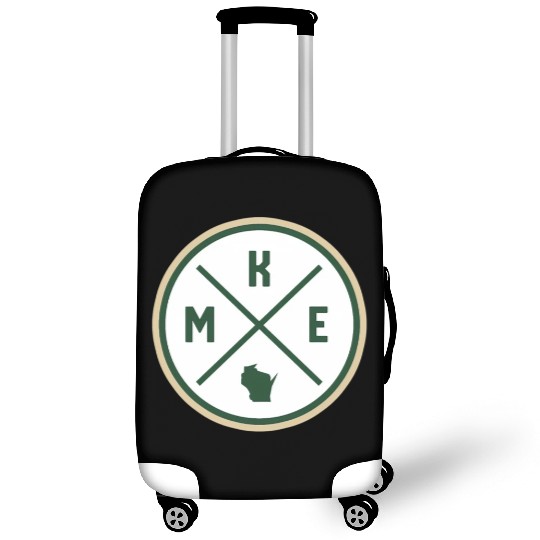 Milwaukee Circle Patch Green Luggage Covers