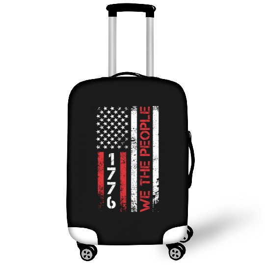 We the people 1776 Independence Day US Patriots Luggage Covers