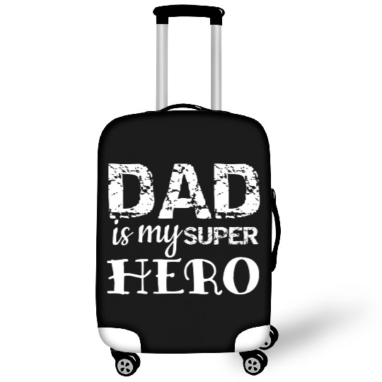 Dad: My superhero! Luggage Covers