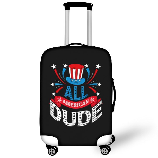 All American Dude American Pride US Patriot Luggage Covers