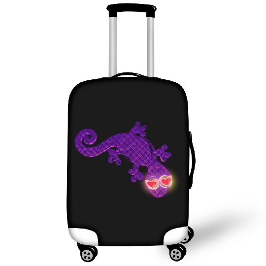 Lizard in love Luggage Covers