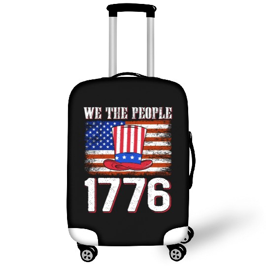 We the People 1776 Independence Day US Patriot Luggage Covers