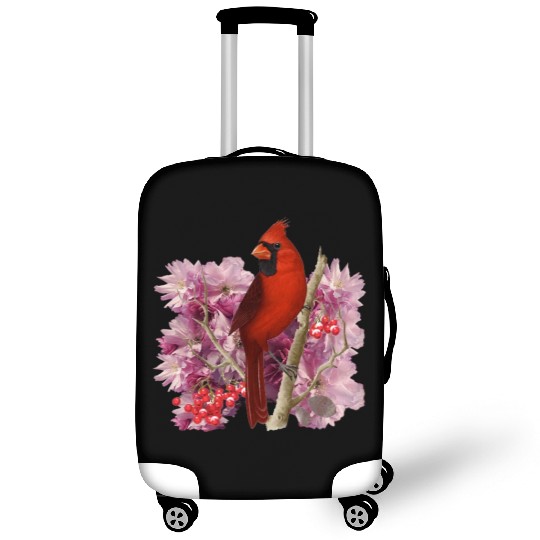 Funny Red Cardinal Bird Ornament Christmas Gifts Luggage Covers