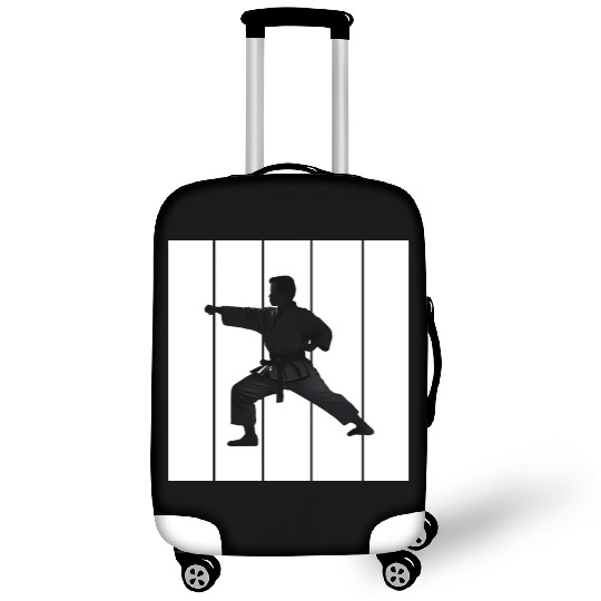 Fighter MMA Karate Taekwondo Jiu Jitsu training Luggage Covers