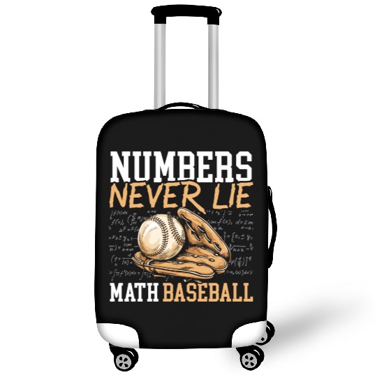 Baseball Math Lover Mathematician Baseball Player Luggage Covers