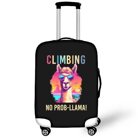 Funny Alpaca with Sunglasses - No Prob-llama Luggage Covers