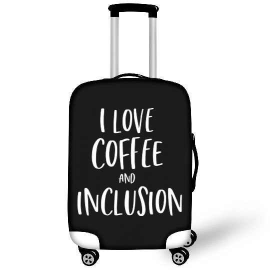 Funny Special Education Teacher Coffee Lover Luggage Covers