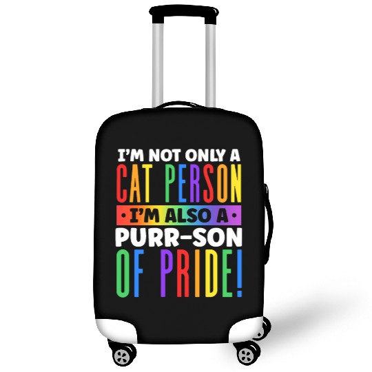 I'm Not Only a Cat Person I'm Rainbow Cat Lover Luggage Covers