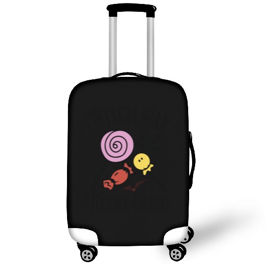Witch Way To The Candy Spooky Halloween Luggage Covers