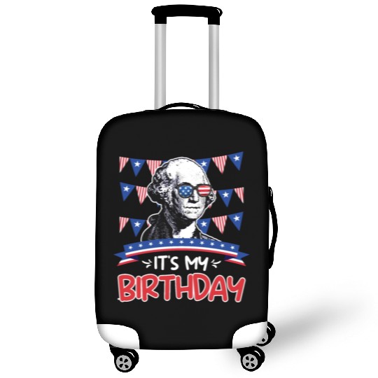 Its my Birthday Independence Day George Washington Luggage Covers