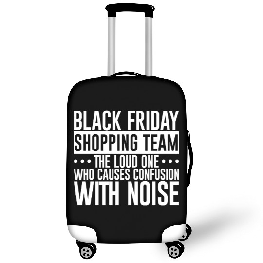 Black Friday Shopping Team 1 Luggage Covers