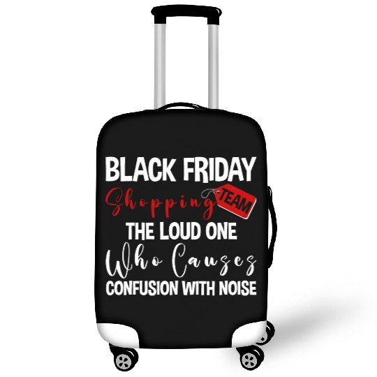 Black Friday Shopping Team 2 Luggage Covers