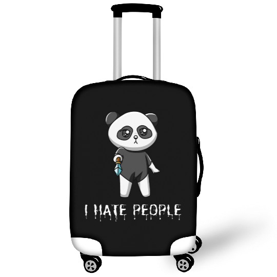 I Hate People Sarcastik Sayings From Panda Luggage Covers