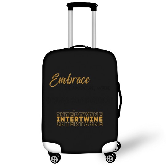 The mental health awareness graphic design Luggage Covers