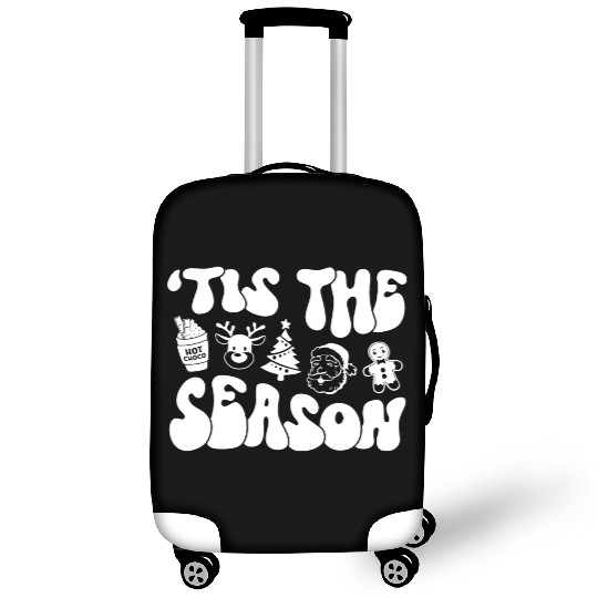 Tis The Season - Christmas Vibes - Cozy Season Luggage Covers
