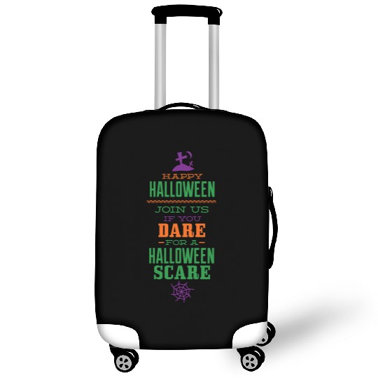 Join Us If You Dare For A Halloween Scare boy Luggage Covers