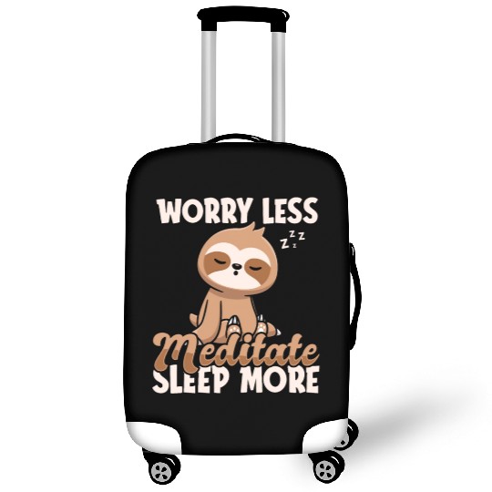 Sloth Lazy Sloth Yoga Luggage Covers