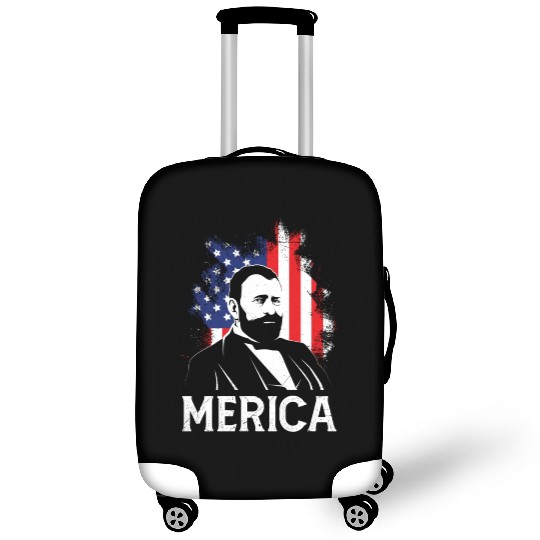 Merica USA Presidents America Fan USA Party Luggage Covers