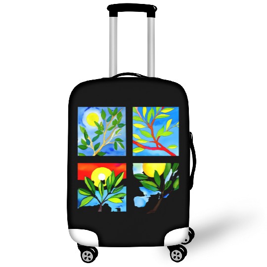 Laughing Olive Branch - Sustainable Harmony Luggage Covers