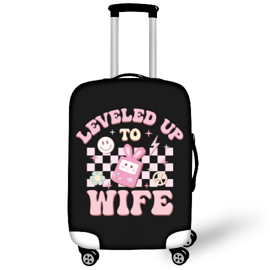 Leveled Up To Wife, Happy Game Day Luggage Covers