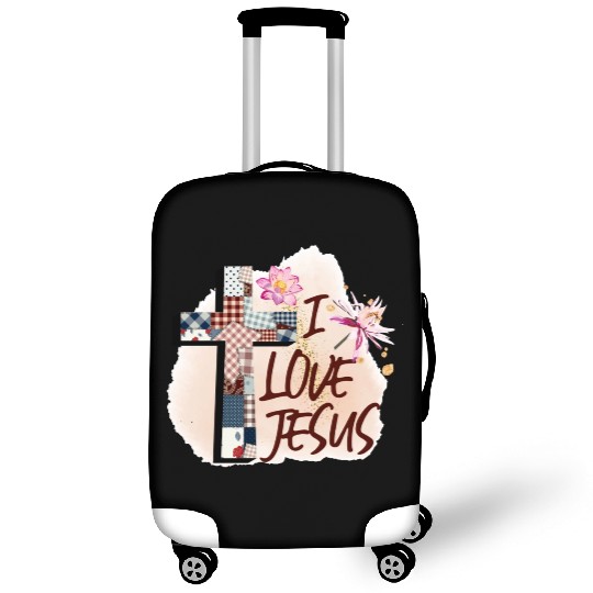 I Love Jesus Luggage Covers