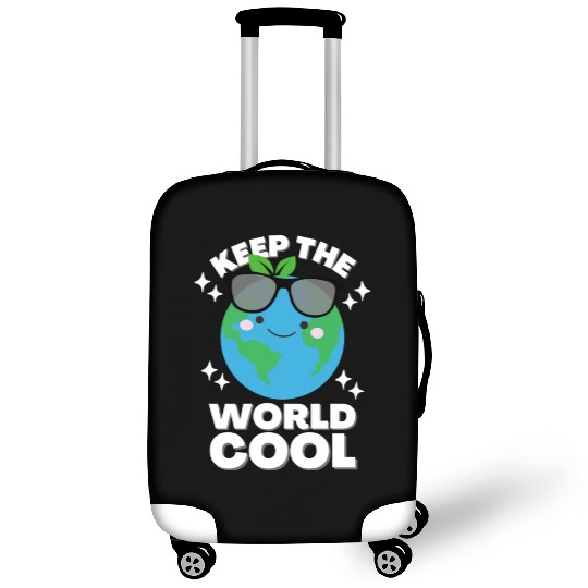 DESIGNKeep The World Cool 80s Luggage Covers