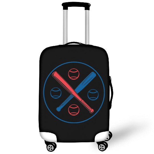 Baseball bat with ball design 2023 Luggage Covers