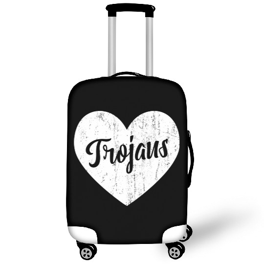 Trojans School Sports Fan Team Spirit Mascot He Luggage Covers
