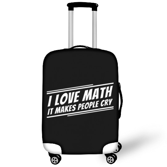 I Love Math Funny Math Teacher Luggage Covers