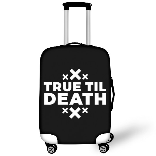 True Til Death Straight Edge Hardcore Luggage Covers
