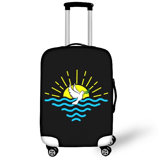 pitchen sunset Luggage Covers