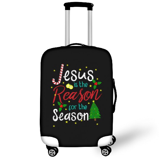 Jesus Is The Reason For The Season Luggage Covers