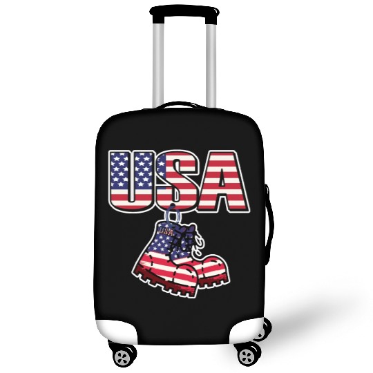 God bless America the land of the free Luggage Covers