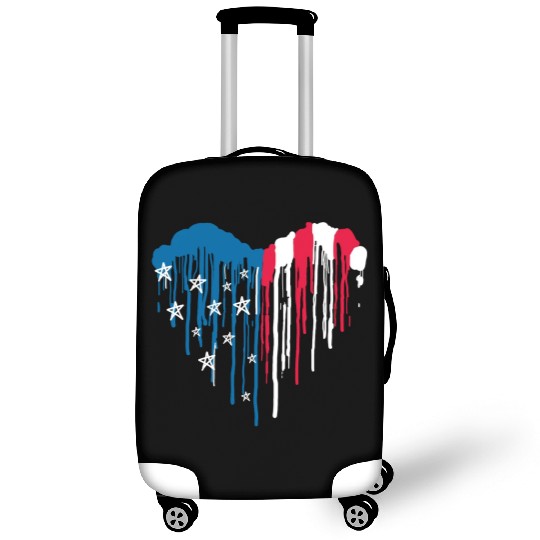 "USA: Land of the Free, Home of the Brave" Luggage Covers