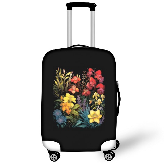 Orchids Flowers Garden Blossom Orchid Lover Luggage Covers