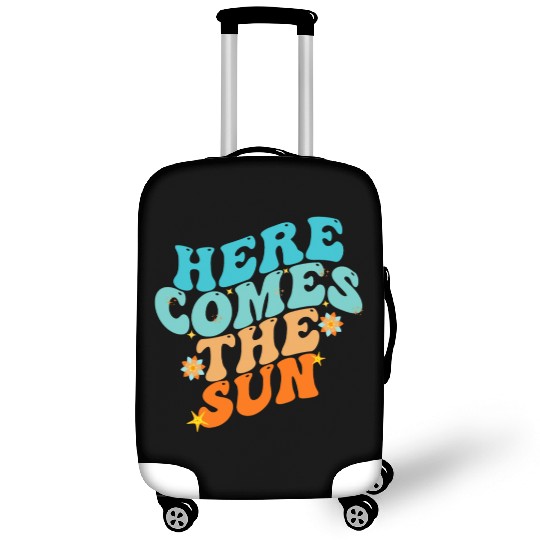 Here Comes The Sun Funny Luggage Covers