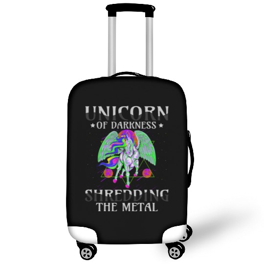 Goth Rock Satan Girl Woman Festivals Death Metal Luggage Covers