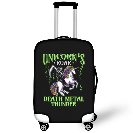 Goth Rock Satan Girl Woman Festivals Death Metal Luggage Covers