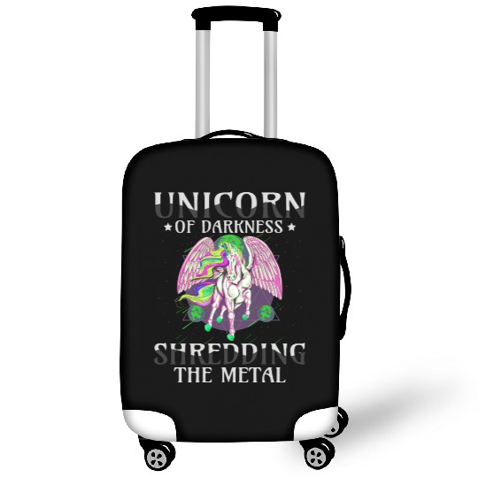 Goth Rock Satan Girl Woman Festivals Death Metal Luggage Covers