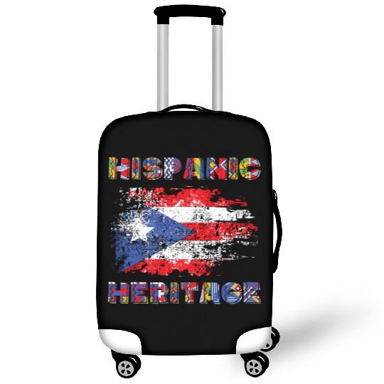 Puerto Rico Hispanic Heritage Month Luggage Covers