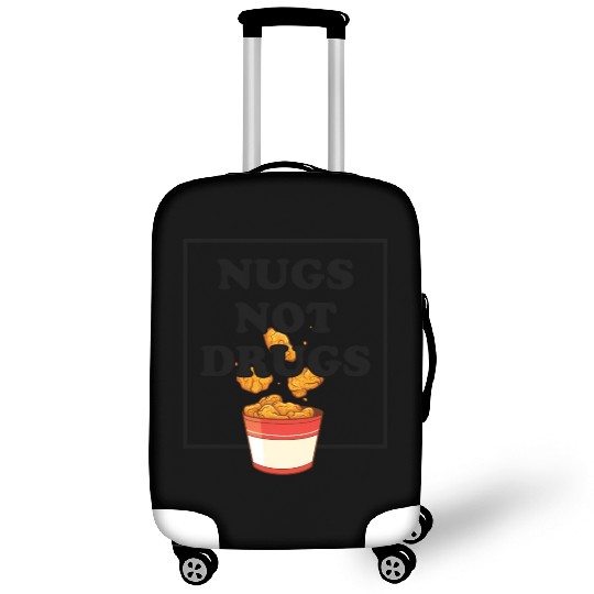 Nugs Not Drugs Chicken Farmer Nuggets Foodie Luggage Covers