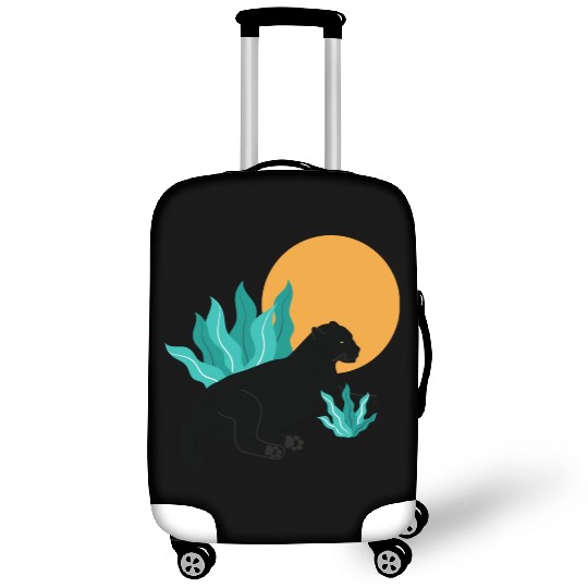 Sunday Chillout With Black Panther Luggage Covers