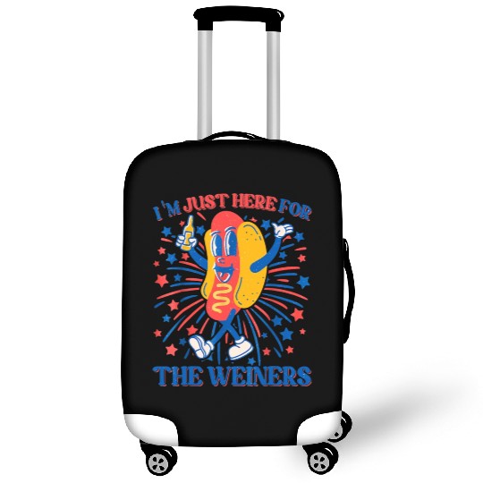 I'm Just Here For The Wieners Luggage Covers