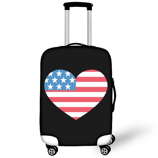 Heart America Luggage Covers