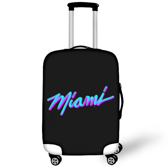 Miami Vaperwave Synthwave 80S Style Luggage Covers
