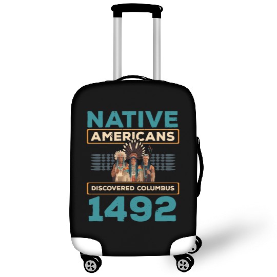 Aboriginal Indians Indigenous Native American Day Luggage Covers